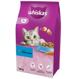 WHISKAS Adult 14kg sucha karma dla kotów z tuńczykiem i warzywami