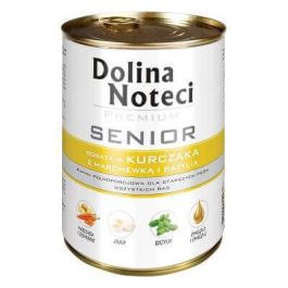 DOLINA NOTECI Premium Senior Bogata W Kurczaka Z Marchewką I Bazylią 400g