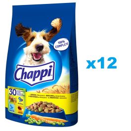 CHAPPI 12x500 g - sucha karma dla psów z drobiem i warzywami