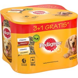 PEDIGREE Adult 24x400 g w galaretce kurczak, wołowina