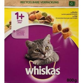 WHISKAS Adult+1 sucha karma dla kotów z kurczakiem 5x800g
