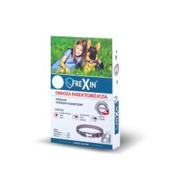 FREXIN Obroża przeciwko kleszczom i pchłom dla psa L 65 cm