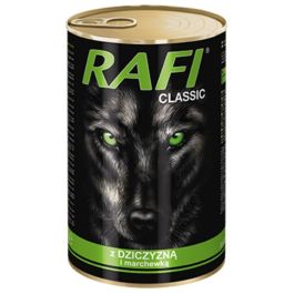RAFI Classic Dziczyzna i marchewka w sosie 1240g
