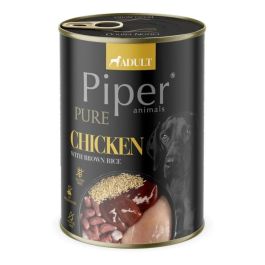 PIPER Pure kurczak z ryżem brązowym 400g mokra karma dla psów