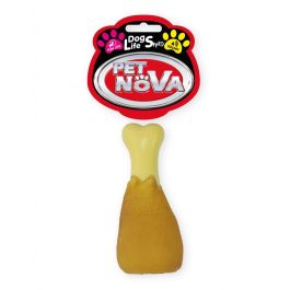 PET NOVA Udko kurczaka 13 cm gumowa piszczałka dla psa