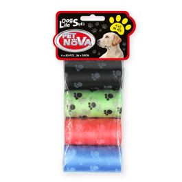 PET NOVA Dog Lifestyle Woreczki na psie odchody 4 x 20 szt