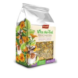 VITAPOL Vita Herbal Kwiat nagietka dla gryzoni i królika 40g