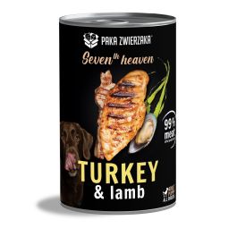 PAKA ZWIERZAKA Seventh Heaven Indyk i jagnięcina (turkey&lamb) 400 g