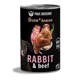 PAKA ZWIERZAKA Seventh Heaven Królik i wołowina (rabbit&beef) 400 g