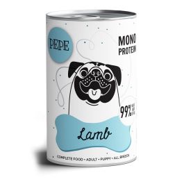 PAKA ZWIERZAKA PEPE Lamb 99% (jagnięcina) 400 g monoproteinowa karma