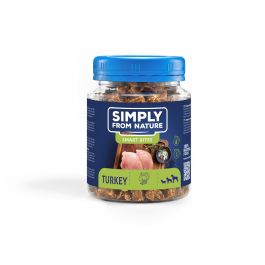 SIMPLY FROM NATURE Smart Bites Trenerki z indyka dla psów 130 g