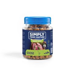 SIMPLY FROM NATURE Smart Bites Trenerki z gęsi dla psów 130 g