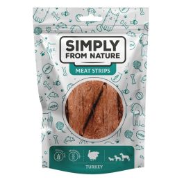 SIMPLY FROM NATURE Meat Strips Mięsne paski z indyka dla psów 80 g