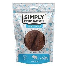 SIMPLY FROM NATURE Meat Strips Mięsne paski z dziczyzny dla psów 80 g