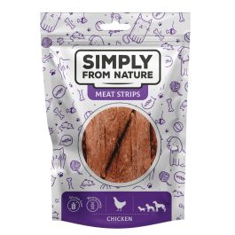 SIMPLY FROM NATURE Meat Strips Mięsne paski z kurczaka dla psów 80 g