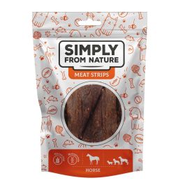 SIMPLY FROM NATURE Meat Strips Mięsne paski z koniny dla psów 80 g