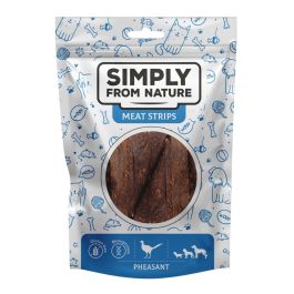 SIMPLY FROM NATURE Meat Strips Mięsne paski z bażanta dla psów 80 g