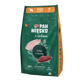 PAN MIĘSKO z ziołami Indyk z kaczką M 3 kg dla ras średnich