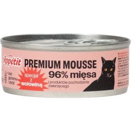 COMFY APPETIT PREMIUM Mousse z wołowiną dla kota 85 g