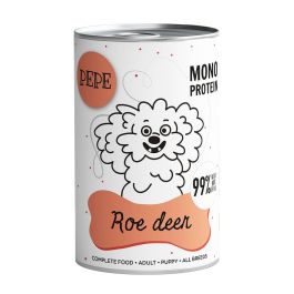 PAKA ZWIERZAKA PEPE Roe Deer 99% (sarna) 400 g monoproteinowa karma