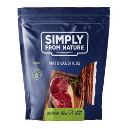 SIMPLY FROM NATURE Naturalne cygara z mięsem dzika 7 szt.
