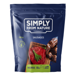 SIMPLY FROM NATURE Naturalne kiełbaski z koniną 200 g