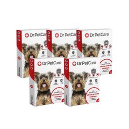 Dr PetCare MAX Biocide Collar Obroża na pchły i insekty dla psa rasy małej 38 cm 5 szt.