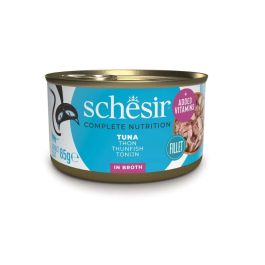 SCHESIR Tuńczyk w bulionie dla kotów 85 g