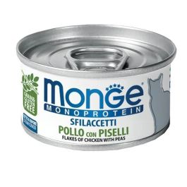 MONGE Monoprotein Cat Kurczak z groszkiem 80g