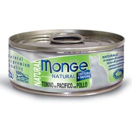 MONGE Natural Cat Tuńczyk żółtopłetwy z kurczakiem 80g