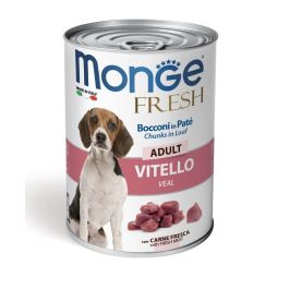 MONGE Fresh Dog Karma dla psa Cielęcina w cieście 400g