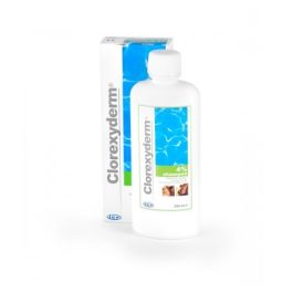 GEULINCX Clorexyderm Shampoo 4% 250ml skoncentrowany szampon dla psów i kotów