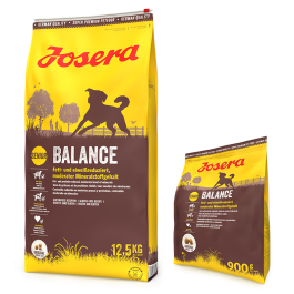 JOSERA Balance 12,5kg dla starszych lub mało aktywnych psów + 900g GRATIS