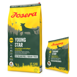 JOSERA YoungStar 12,5kg dla szczeniąt i młodych psów + 900g GRATIS