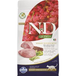 FARMINA N&D Cat Quinoa Weight Management lamb & broccoli 1,5 kg karma dla kota z tendencją do nadwagi