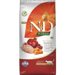 FARMINA N&D Pumpkin Cat neutered quail & pomegranate 5 kg