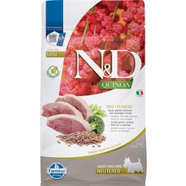 FARMINA N&D Quinoa Dog Duck, Broccoli & Asparagus Neuterad Adult Mini 800 g dla kastrowanych psów małych ras