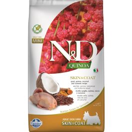 FARMINA N&D Quinoa Dog Skin&Coat Adult Mini quail, coconut 2.5 kg dla psów malych ras z przepiórką