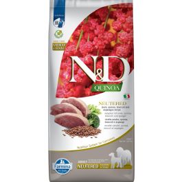 FARMINA N&D Quinoa Dog Neutered Adult Madium & Maxi duck, broccoli 12 kg