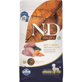 FARMINA N&D Brown Dog Adult Mini Lamb, Spirulina & Carrot 2 kg