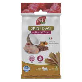 FARMINA N&D Quinoa Dental Treat Skin Coat Quail Mini 60 g (7 szt) przysmak dentystyczny dla psów ras małych