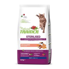 TRAINER Natural Cat Sterilised Adult z łososiem 1.5kg