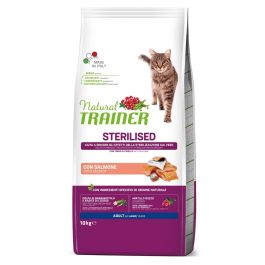 TRAINER Natural Cat Sterilised Adult z łososiem 10kg