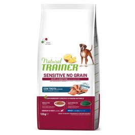 TRAINER Natural Sensitive No Grain Medium Maxi Adult z pstrągiem 12kg