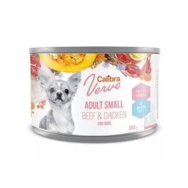 CALIBRA Dog Verve GF Adult Small Beef&Chicken 200 g bezzbożowa mokra karma z wołowiną i kurczakiem dla psów małych ras