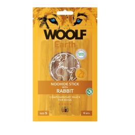 WOOLF Earth Noohide Stick with Rabbit S 90g pałeczki z królikiem
