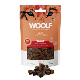 WOOLF Soft Cubes Beef Monoprotein 100g miękkie kostki z wołowiną