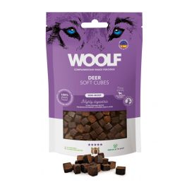 WOOLF Soft Cubes Deer Monoprotein 100g miękkie kostki z dziczyzny