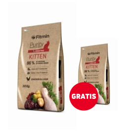 FITMIN Cat Purity Kitten 10 kg + 400 g GRATIS