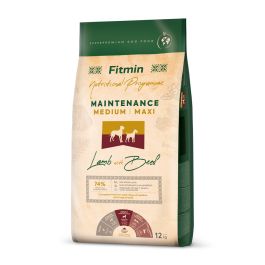 FITMIN Dog Nutritional Programme Medium Maxi Maintenance Lamb&Beef 12 kg dla dorosłych psów ras średnich i dużych